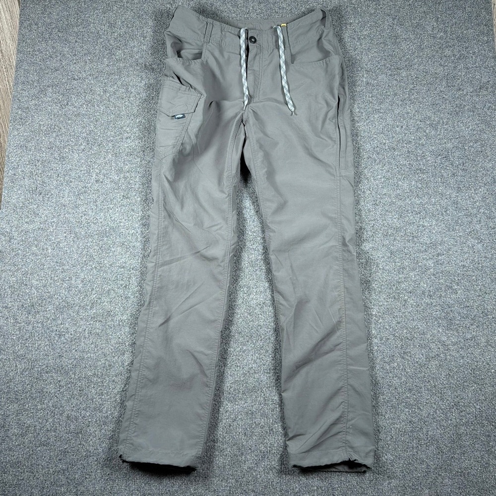AFTCO Pants Mens 30 Gray Gamma Ray Technical Nylon Utility Outdoor Fishing